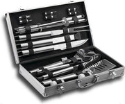 Sens Design BBQ accesoires - 18 delig - BBQ gereedschapset koffer