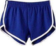 Stijlvolle Dames Sport Broekje / Short | Hardloop / Fitness Broek | Blauw - L