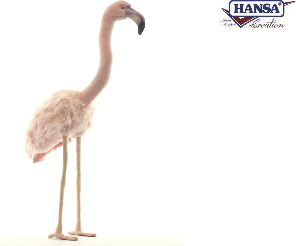 Grote knuffel Flamingo