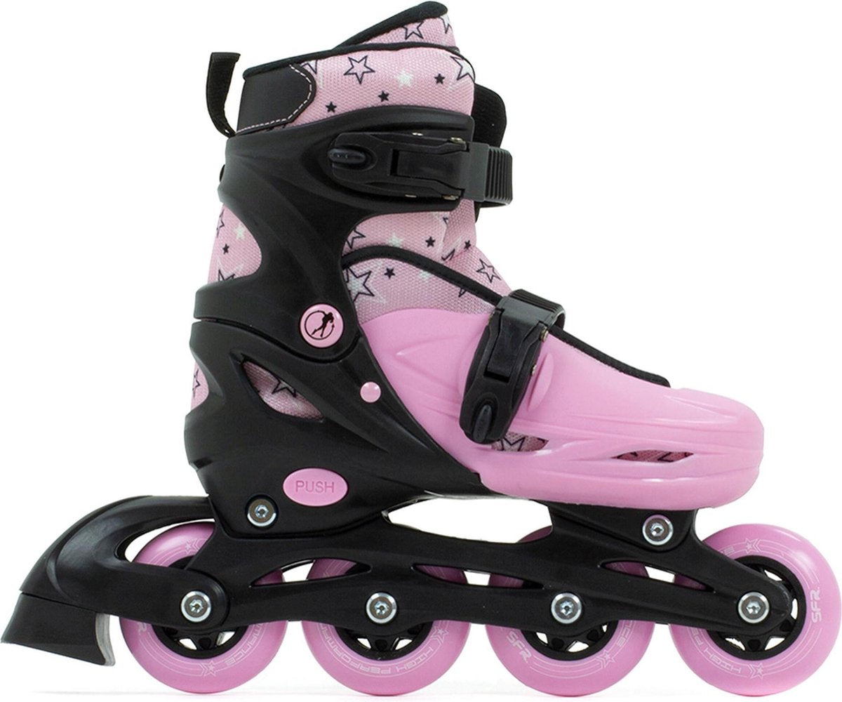 SFR Plasma Inlineskates - Maat 29-33 - Meisjes - roze/zwart