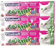 Vitakraft cat-stick mini eend met konijn - 3 st - 1 stuks