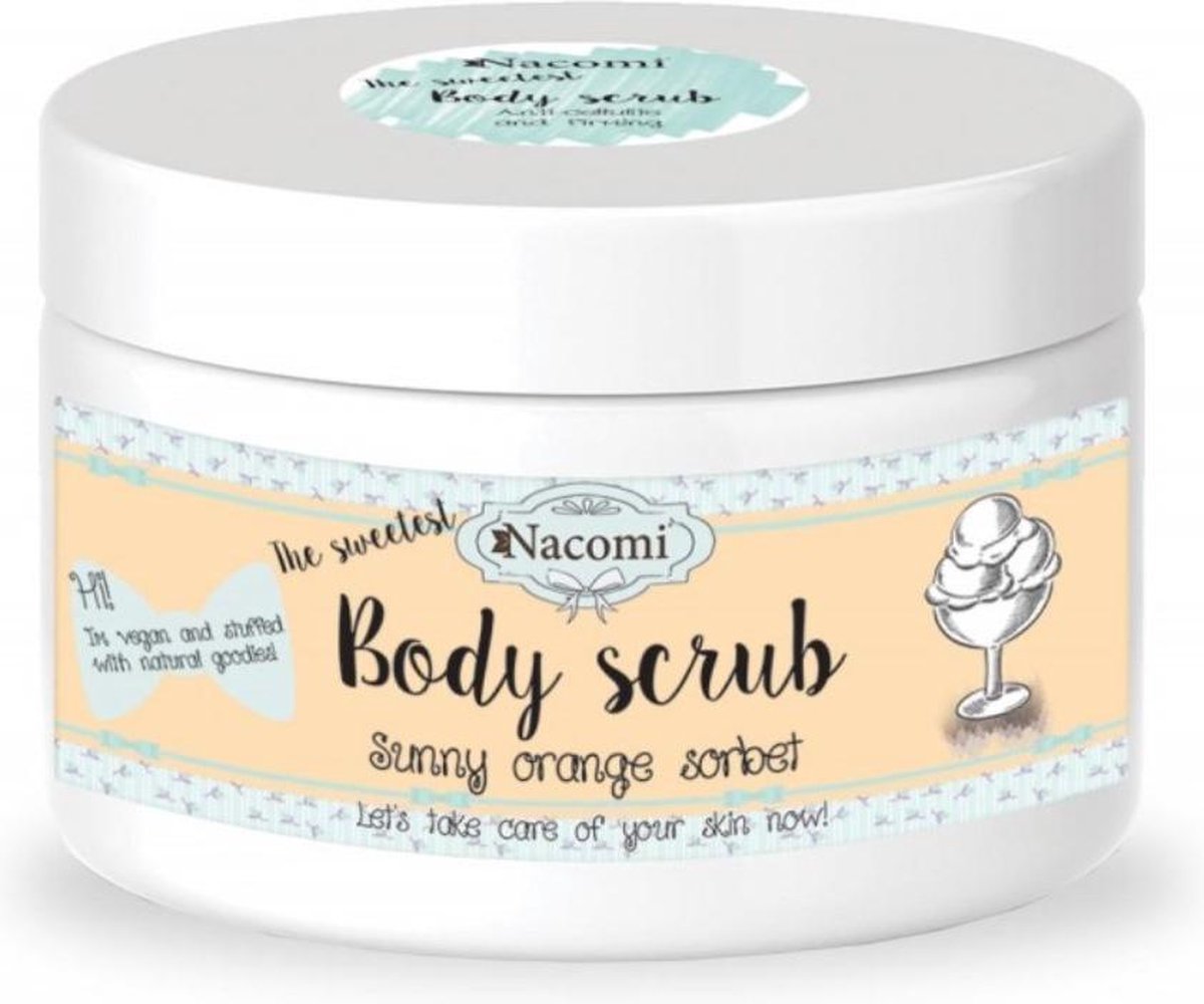 Nacomi - Points Scrub Scrub To Body Sorbet From Sunny Oranges 200G