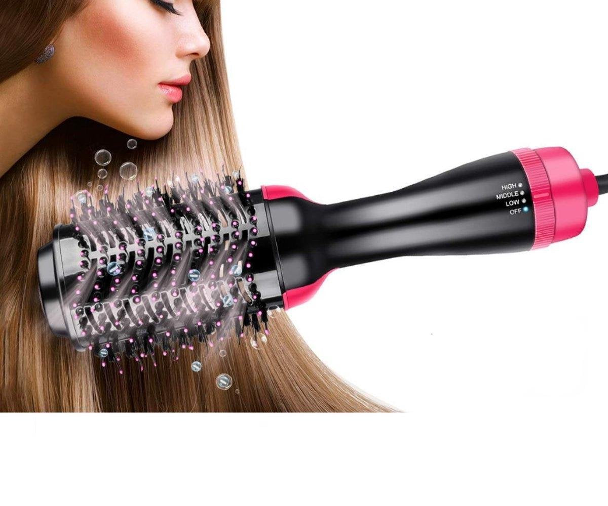 Dermarolling Professionele 3 In 1 Hair Dryer | Föhnborstel|  Magic brush