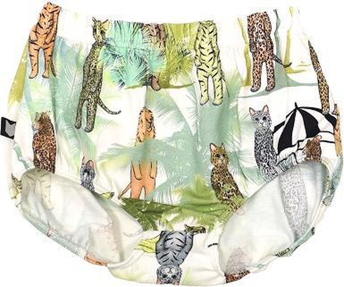 HEBE - baby bloomer - dierenprint - Maat 50/56