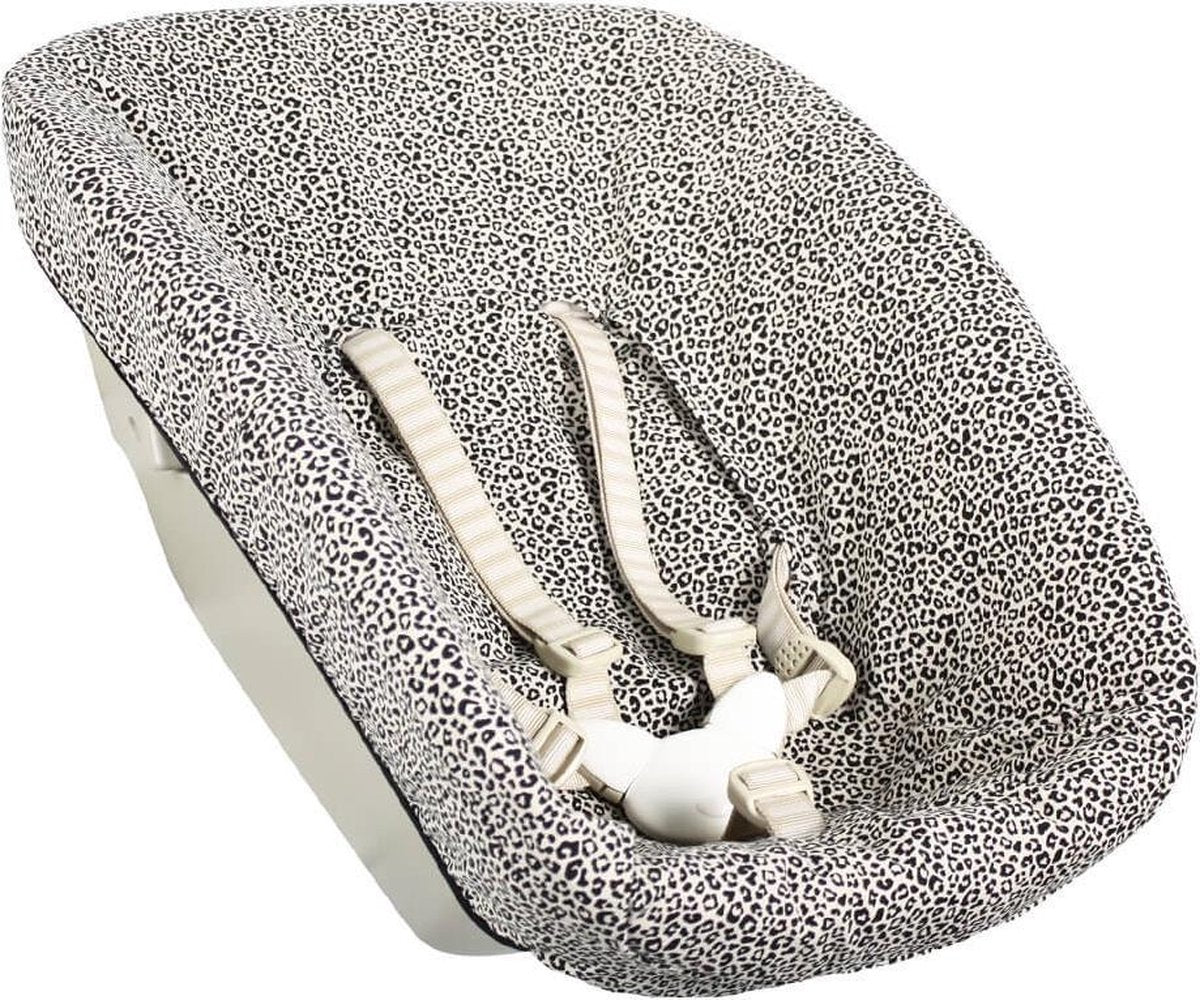 Ukje Hoes voor Stokke Newborn Set TrippTrapp - Zand luipaard