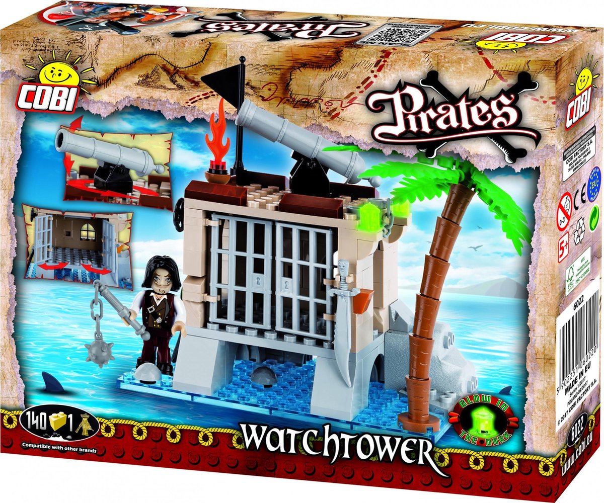 Cobi 140 Pcs Pirates /6022/ Watchtower