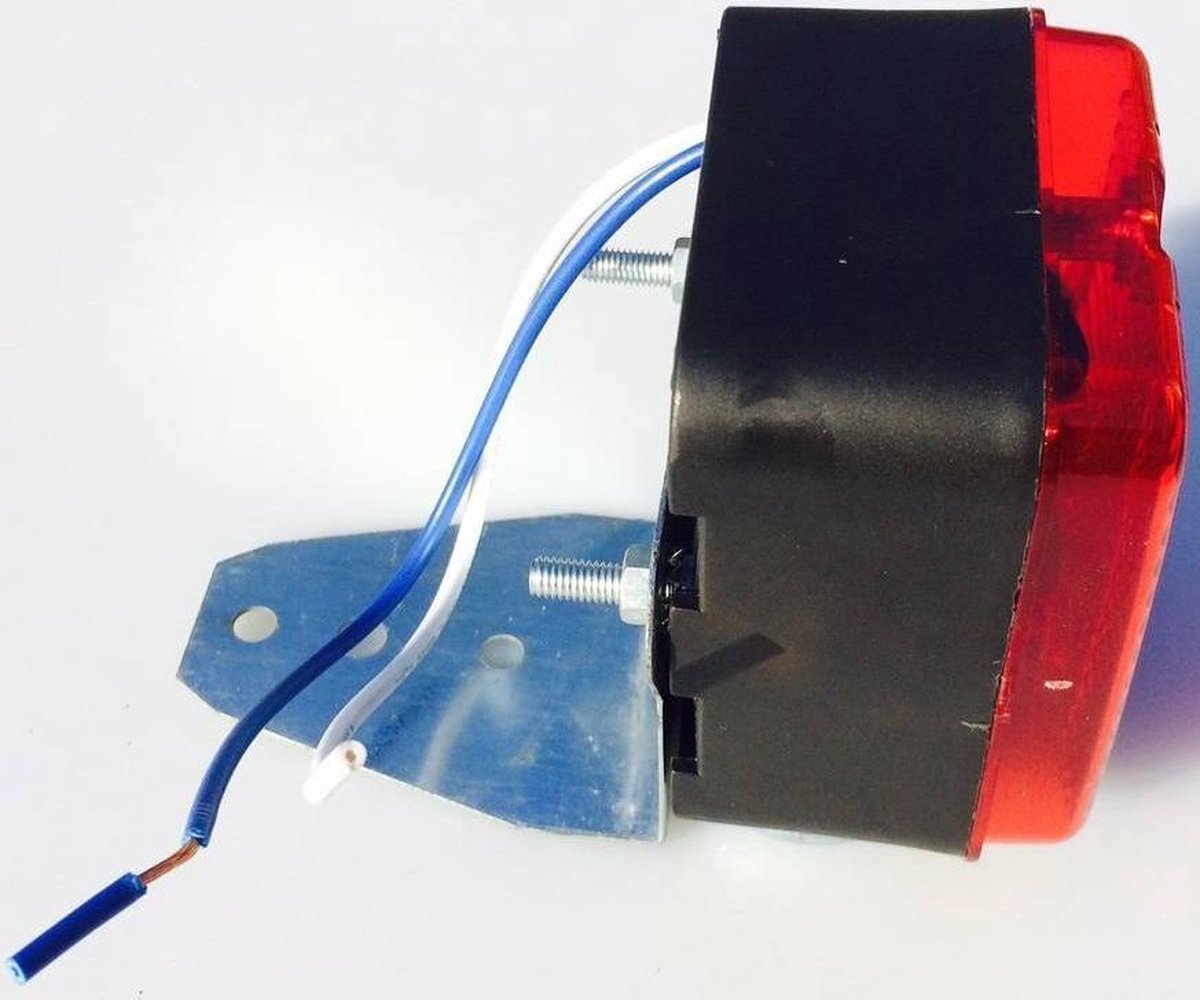 Mistlamp op 90° voet - 87x77x50 mm