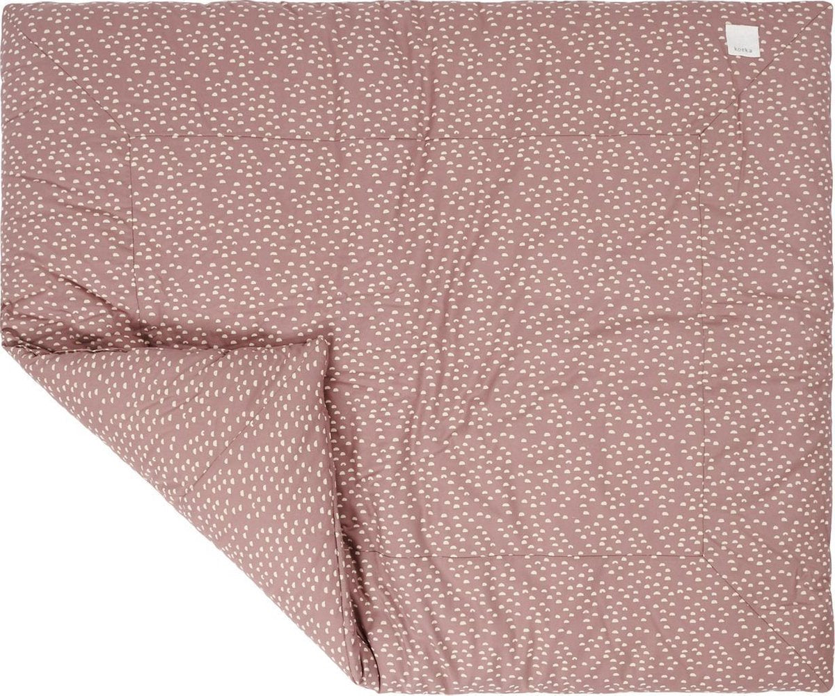 Koeka Boxkleed Malin - plum 75x95cm
