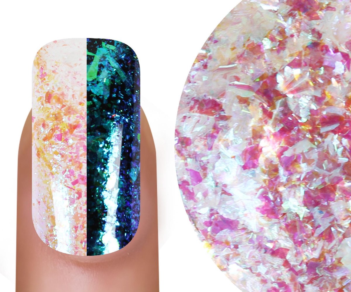 Emmi-Diamond Chrome Illusion Flakes 1