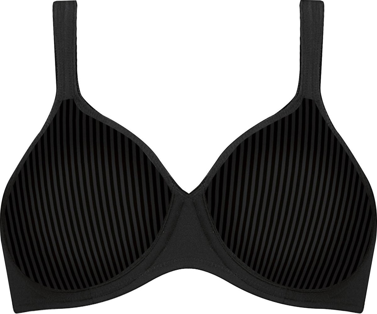 Triumph Modern Soft + Cotton W Dames Beugelbeha - Zwart - Maat D90