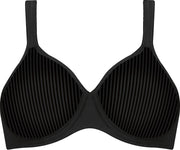 Triumph Modern Soft + Cotton W Dames Beugelbeha - Zwart - Maat D90