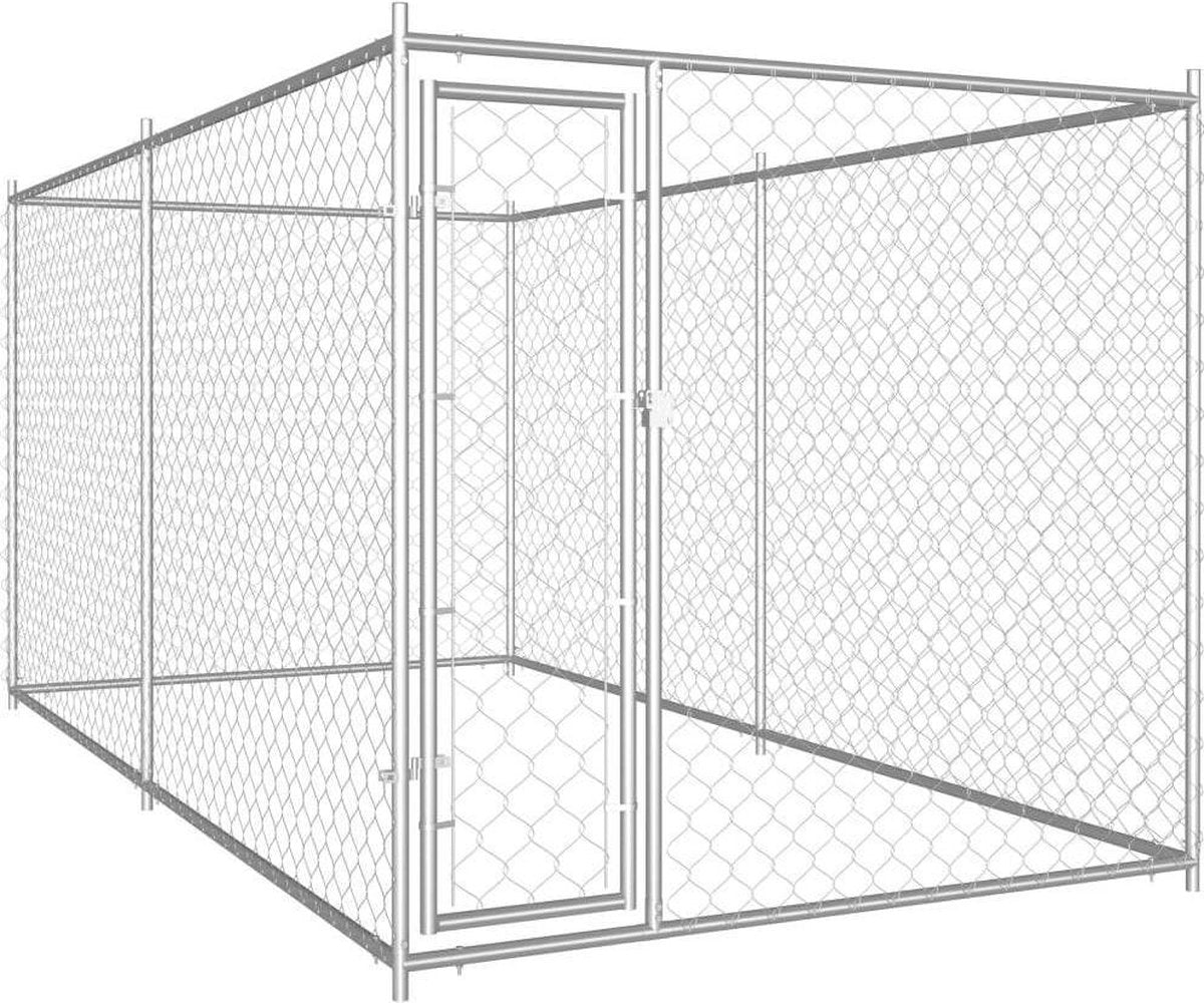 Medina Hondenkennel voor buiten 382x192x185 cm