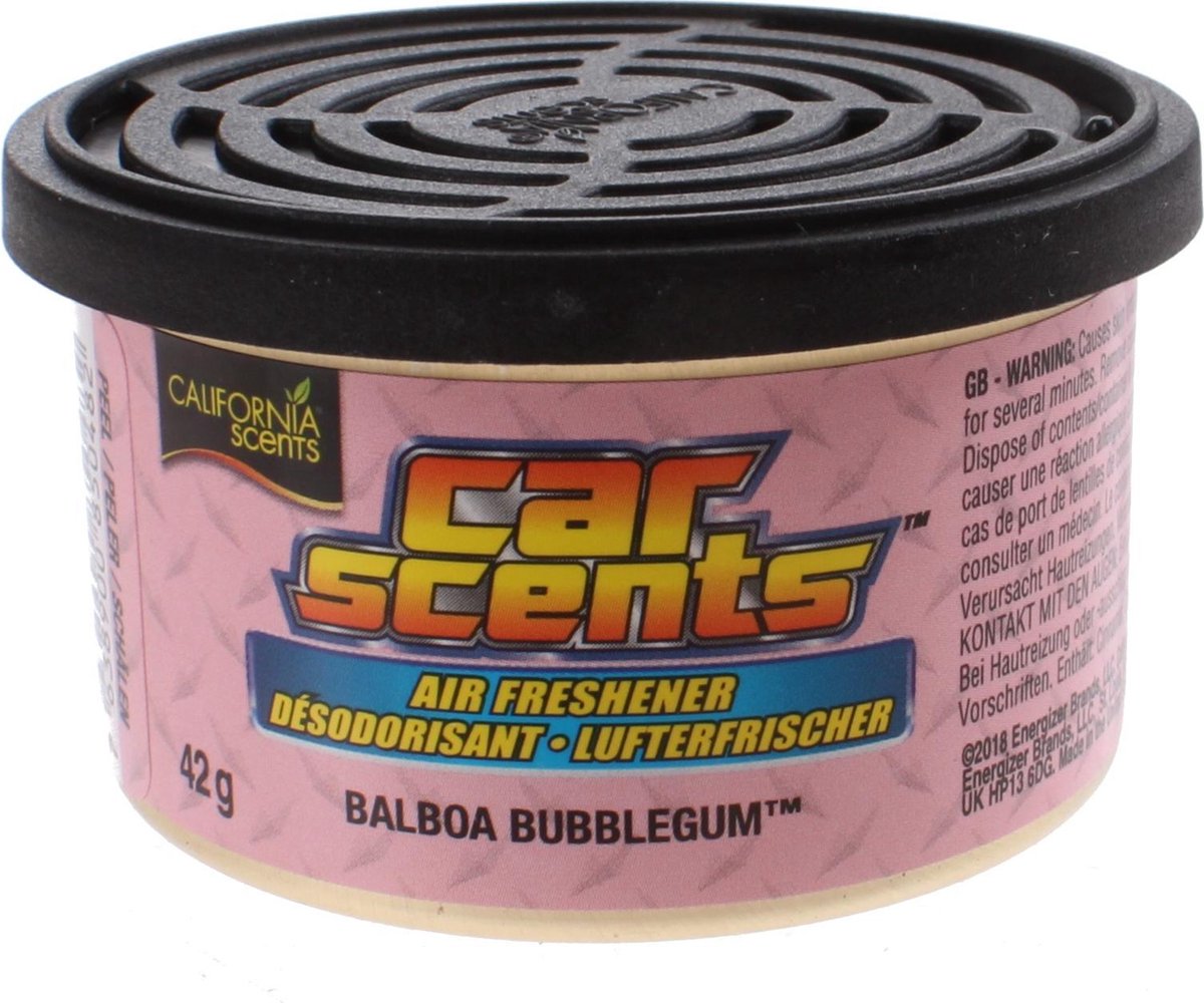 California Scents Luchtverfrisser Blik Balboa Bubblegum 42 Gram