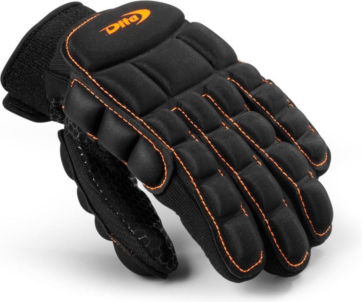 Dita Glove Xtreme Pro Full Fp (Right Hand) - Fluo Rood/Zwart - Maat M