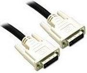 C2G 1m DVI-I M/M Dual Link Cable DVI kabel Zwart