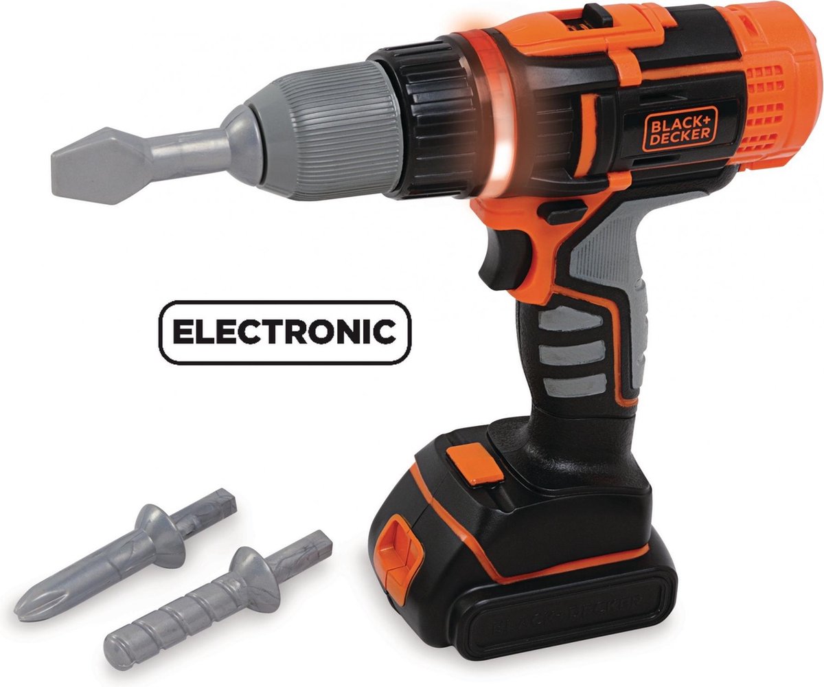 Smoby Black & Decker - Speelgoedboor - Elektrische boormachine