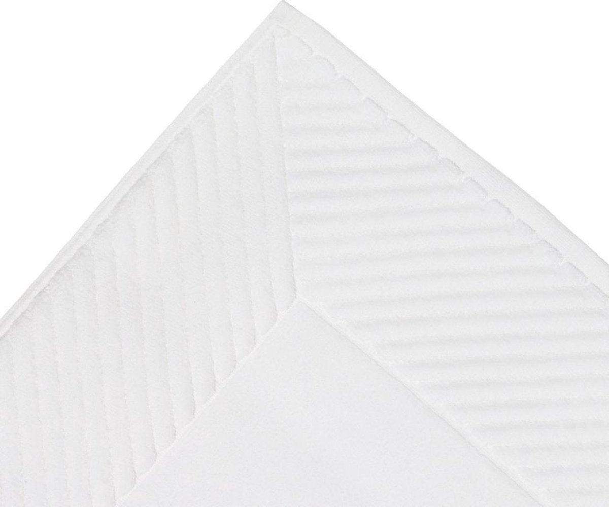 Unico Badmatten UltraDeLuxe 60x95cm 5 stuks-Wit