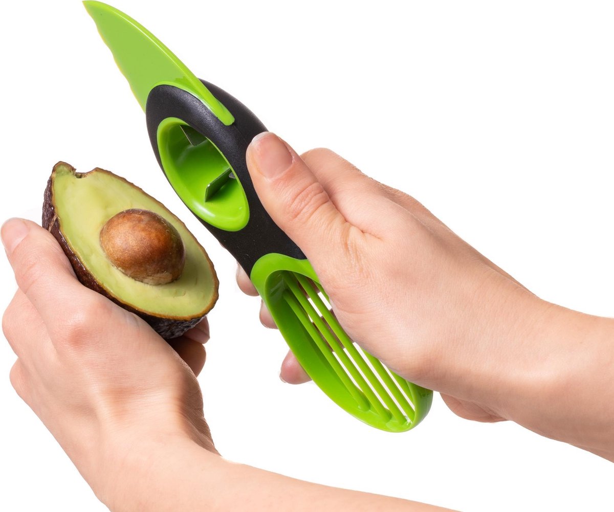 Sareva Avocadosnijder 3-in-1