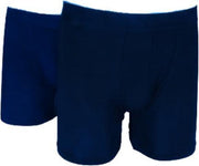 Hipperboo® - HipperBoxers - Heren Bamboe Ondergoed - Maat M - 2 paar - Onderbroek - Boxershort - Blauw/Zwart - M/L