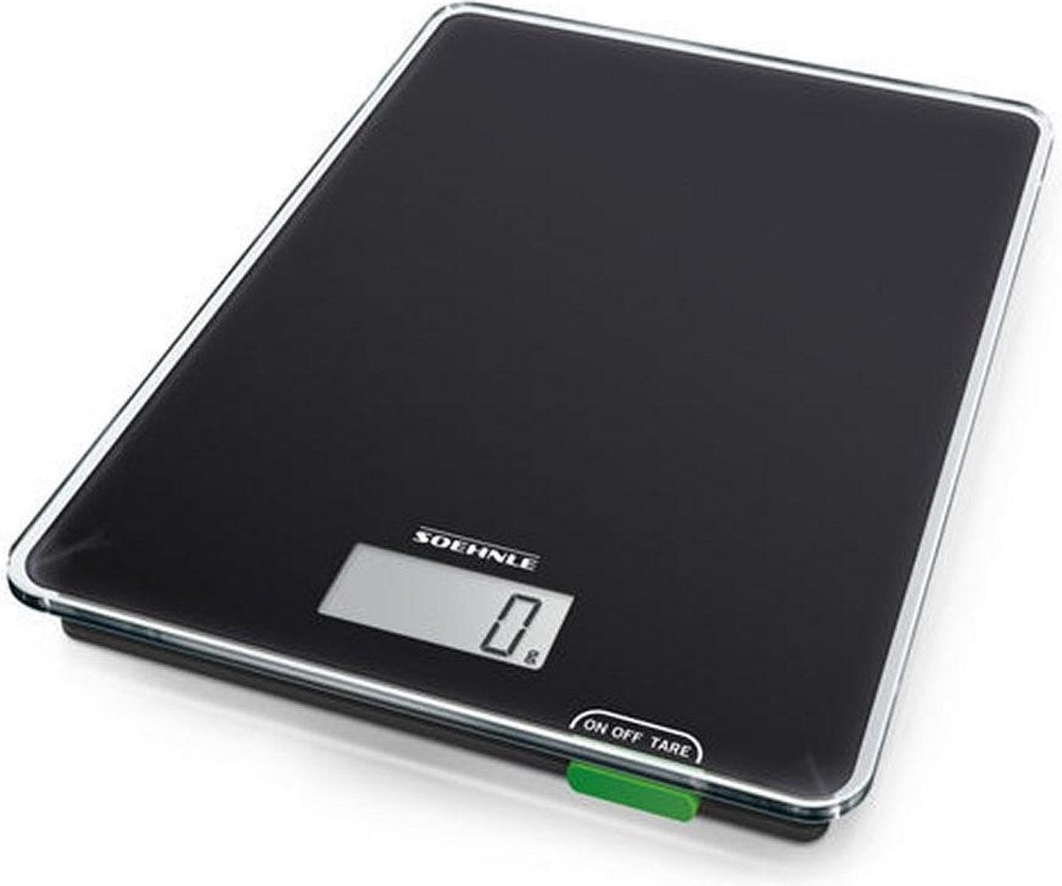 Soehnle 61502 Page Comfort 100 Keukenweegschaal Zwart