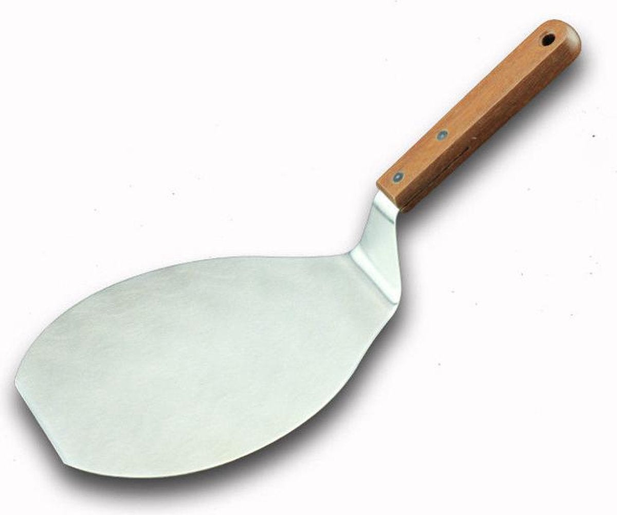 Pizzaschep voor oven - Rvs met houten handgreep - 33 cm Totaal
