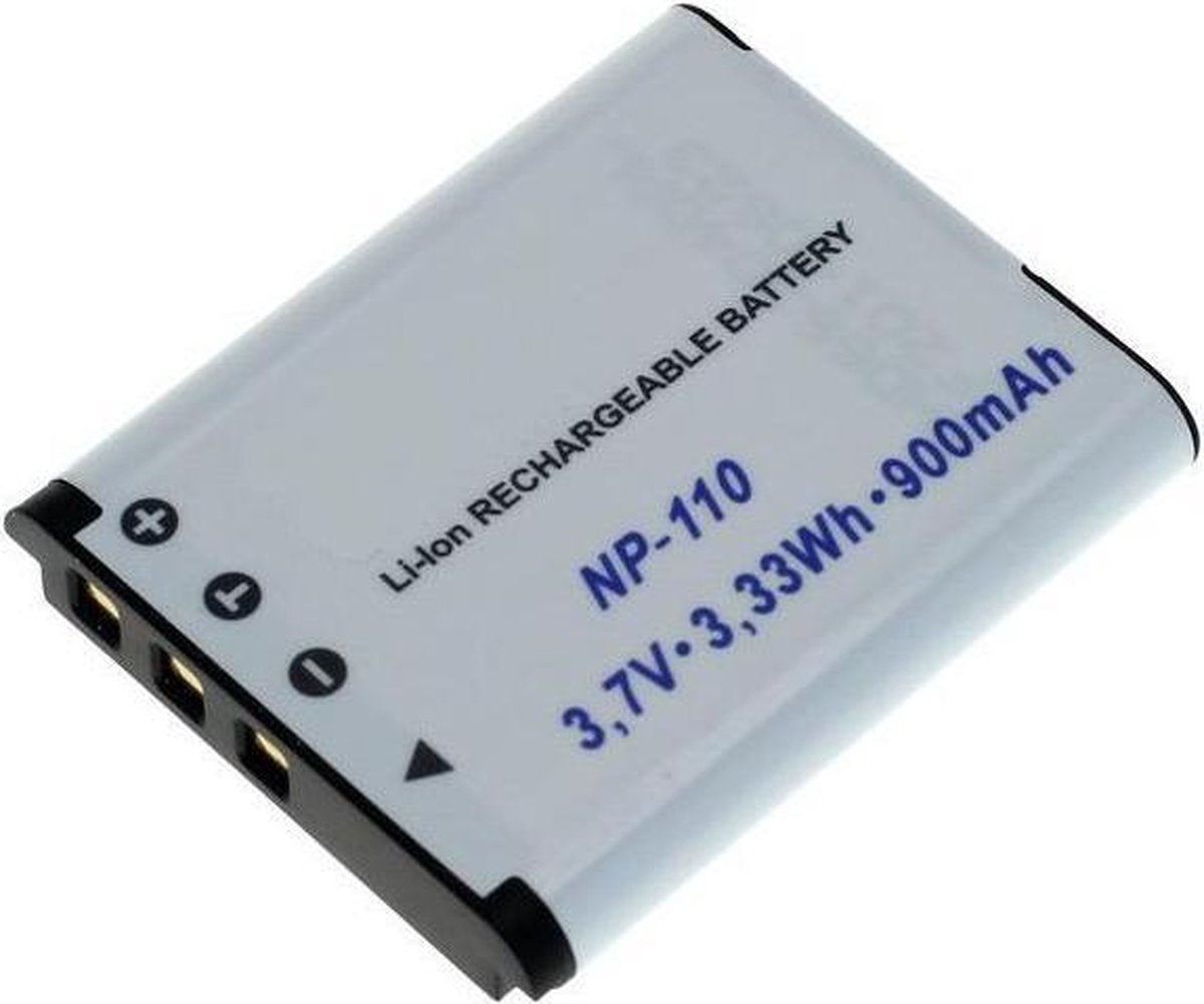 Accu voor Casio NP-110 / JVC BN-VG212 - 900mAh