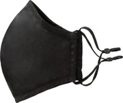 FASHION Verstelbare Gezichtsmasker - Elastisch - One Size - Dames / Heren / Kinderen - Zwart