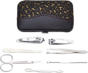 Luxe pedicureset  - 7-delig - Set voor pedicure - Incl. luxe etui - Reisset nagel verzorgingsset voor pedicure Set