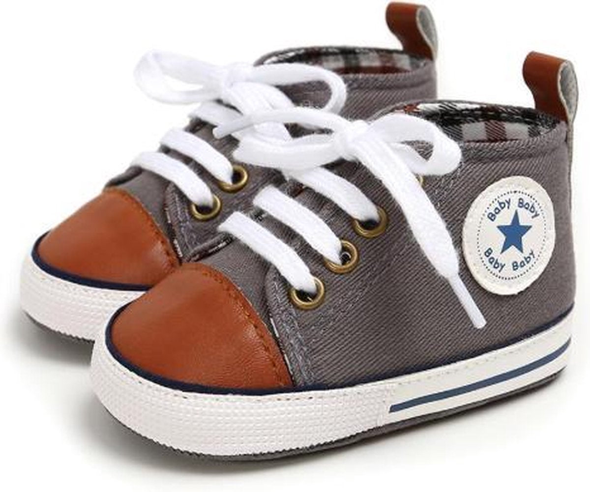 Nieuwe Klassieke Sport Sneakers Pasgeboren Baby Jongens Meisjes Eerste Wandelaars Schoenen 0-6 maanden
