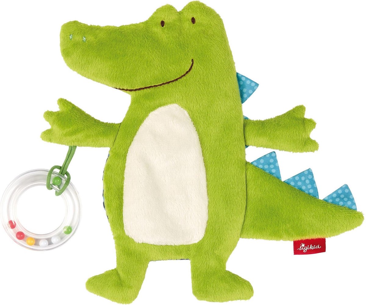 sigikid activiteiten knuffeldoekje krokodil 41880