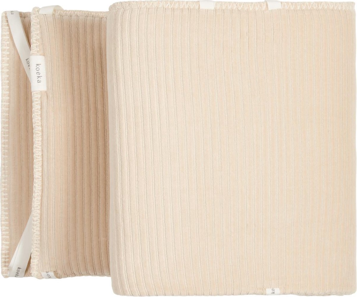Koeka Bedbumper / parkomranding Vik - sand 180x30cm