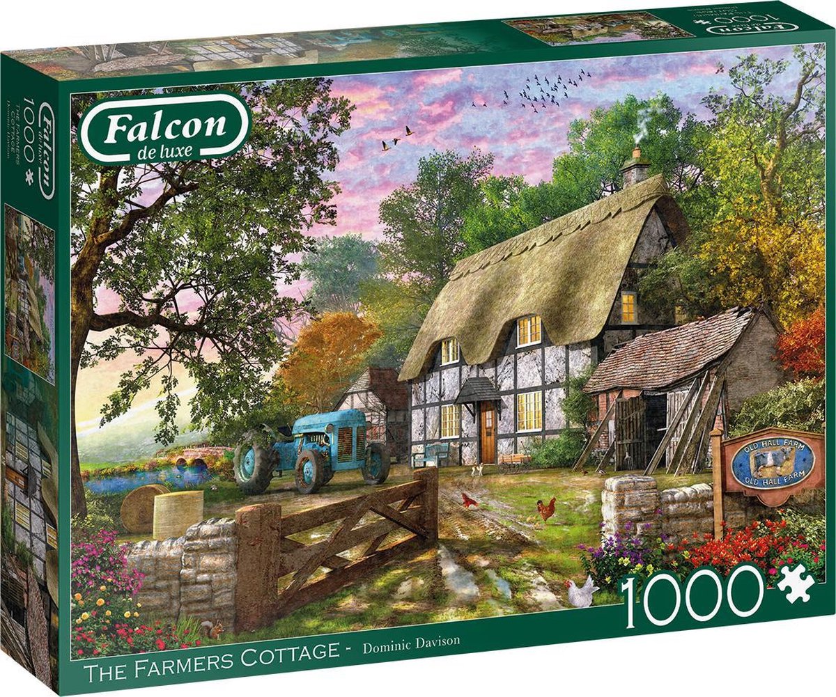 Falcon puzzel The Farmers Cottage - Legpuzzel - 1000 stukjes