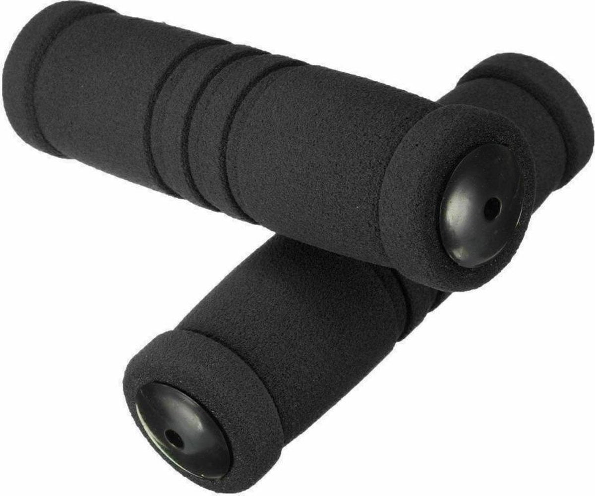 Fietshandvatten - Handvatten - Universeel - Fiets - Grips - Extra Grip – Fietshandvaten -Handvaten - Handig te monteren - Anti-slip – Fietsen – Stuur – Bikegrips - Zacht - Soft - ZWART