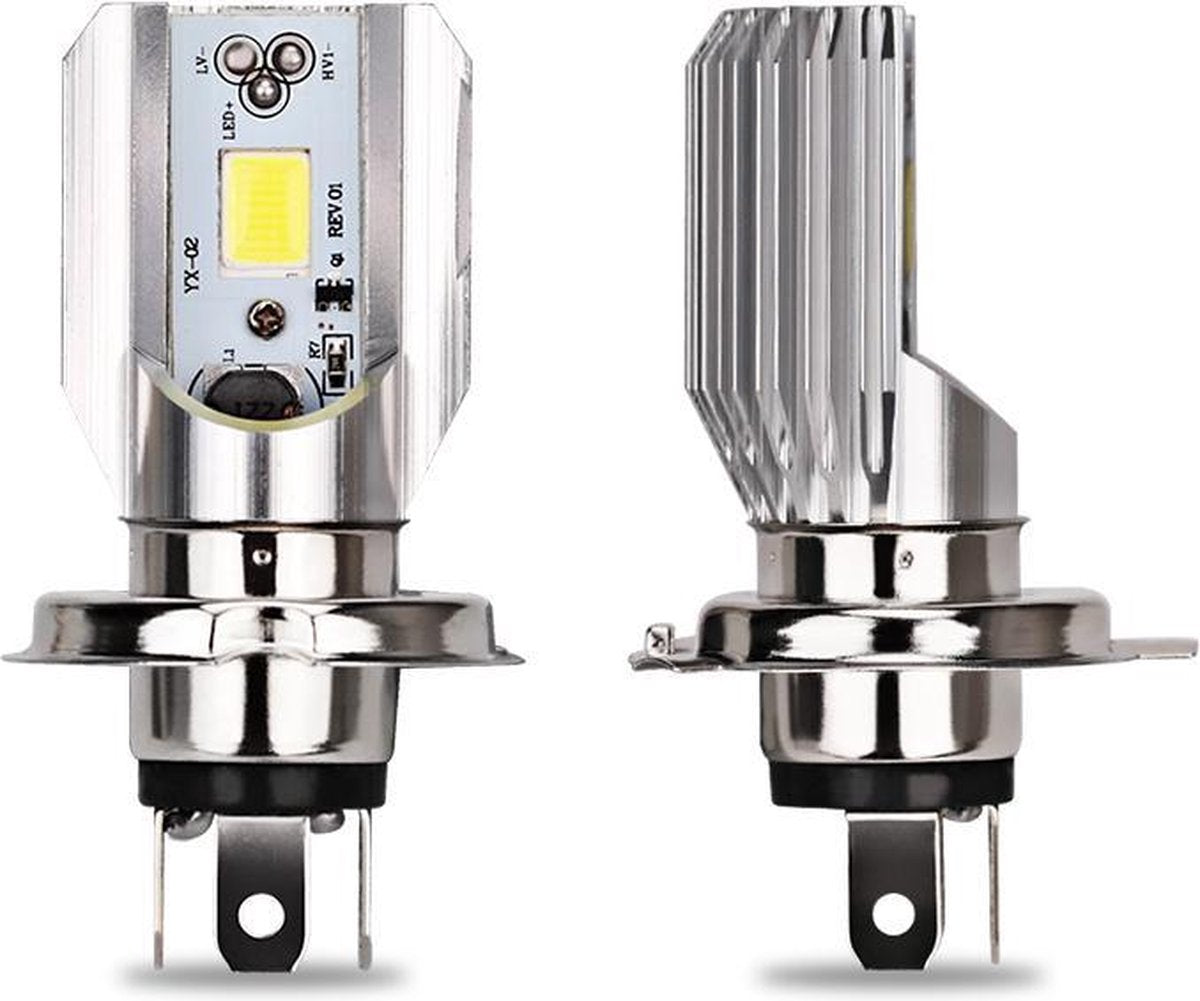 BikeMotion H4 LED Lamp - LED Verlichting - Koplamp/Mistlamp - HS1 - 12V - Universeel