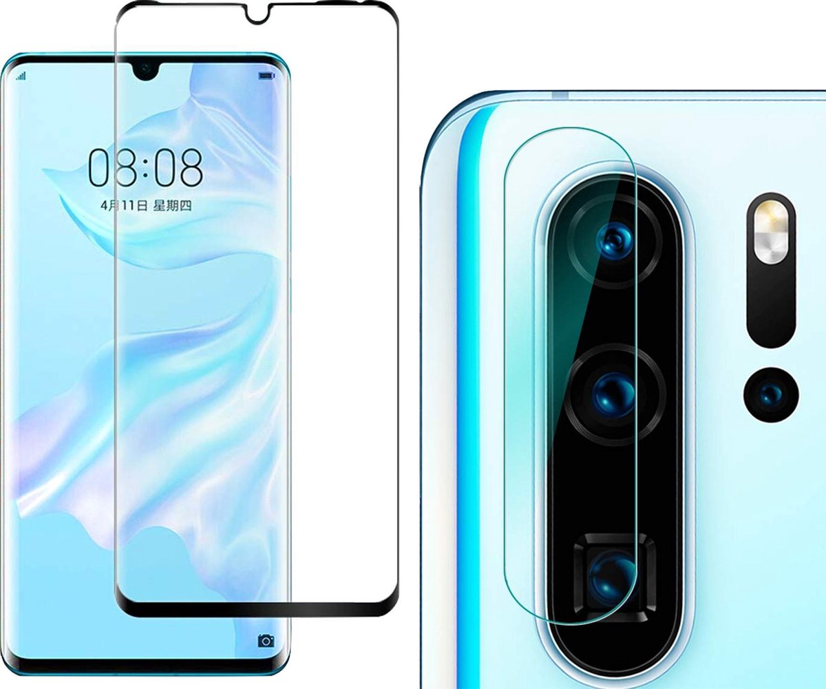 Beschermglas Huawei P30 Pro Screen Protector - Huawei P30 Pro Screen Protector Glas en Huawei P30 Pro Screenprotector Camera