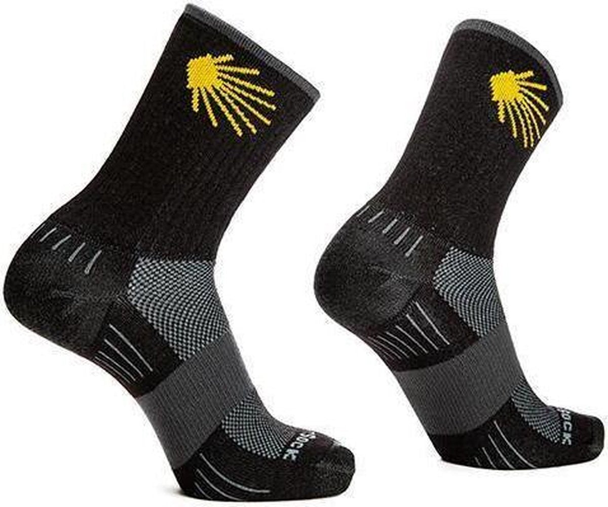 Wrightsock Escape Crew - Zwart / Camino - 37-41