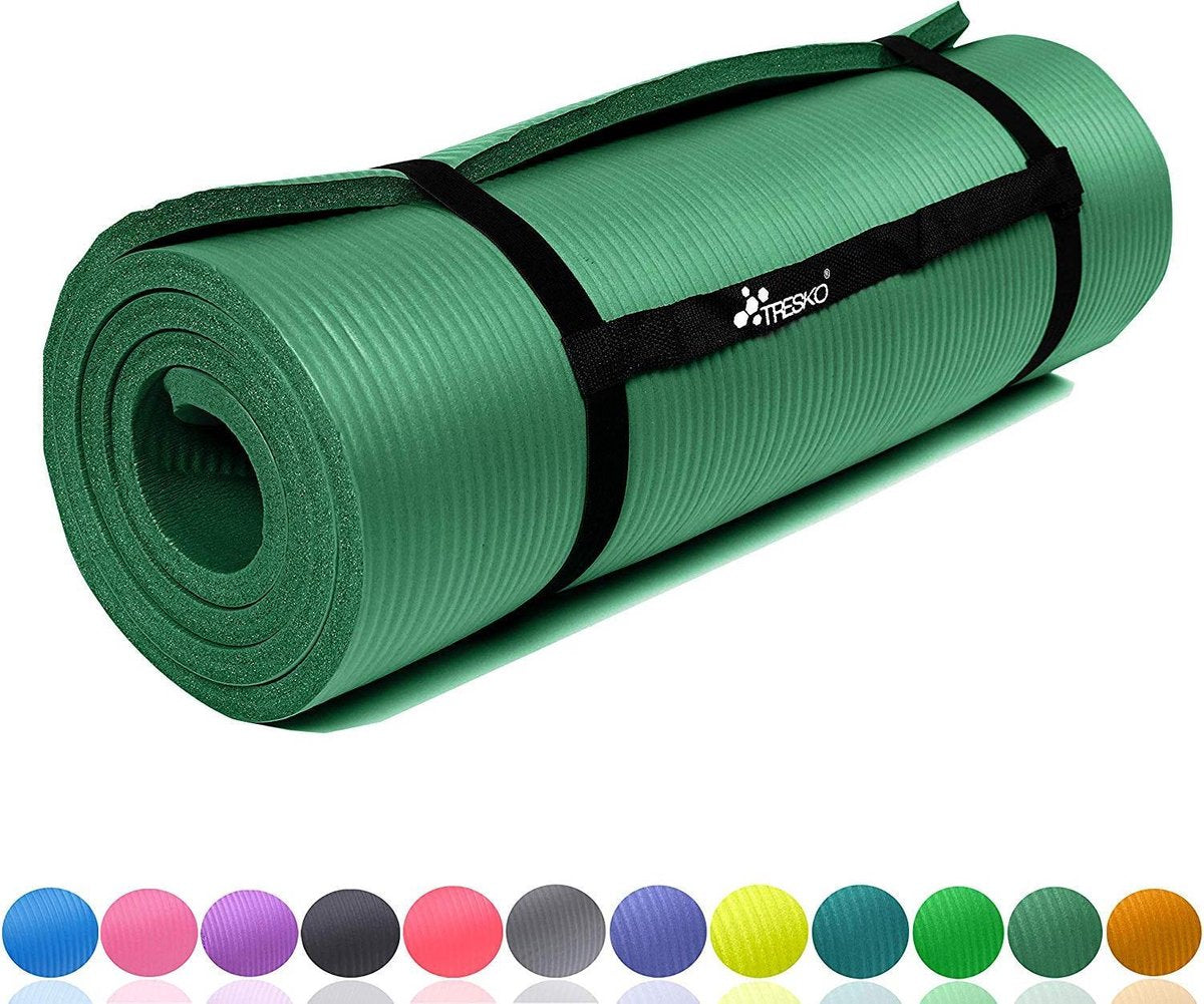 Tresko  Fitnessmat - 185x60 cm - 1