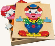Aankleedpuzzel clown Friedo