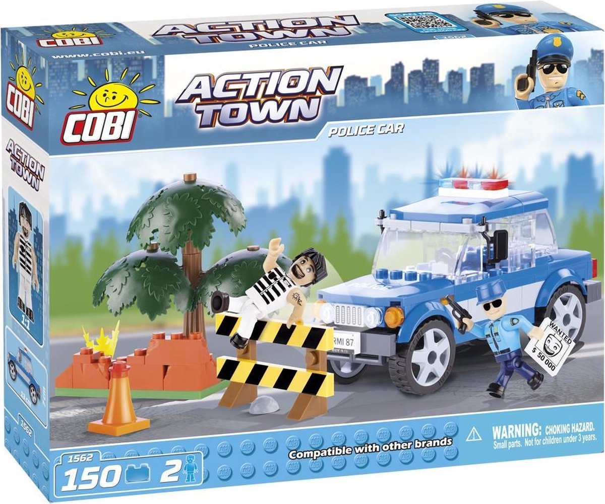 COBI - Action Town 1562 - Politie Auto