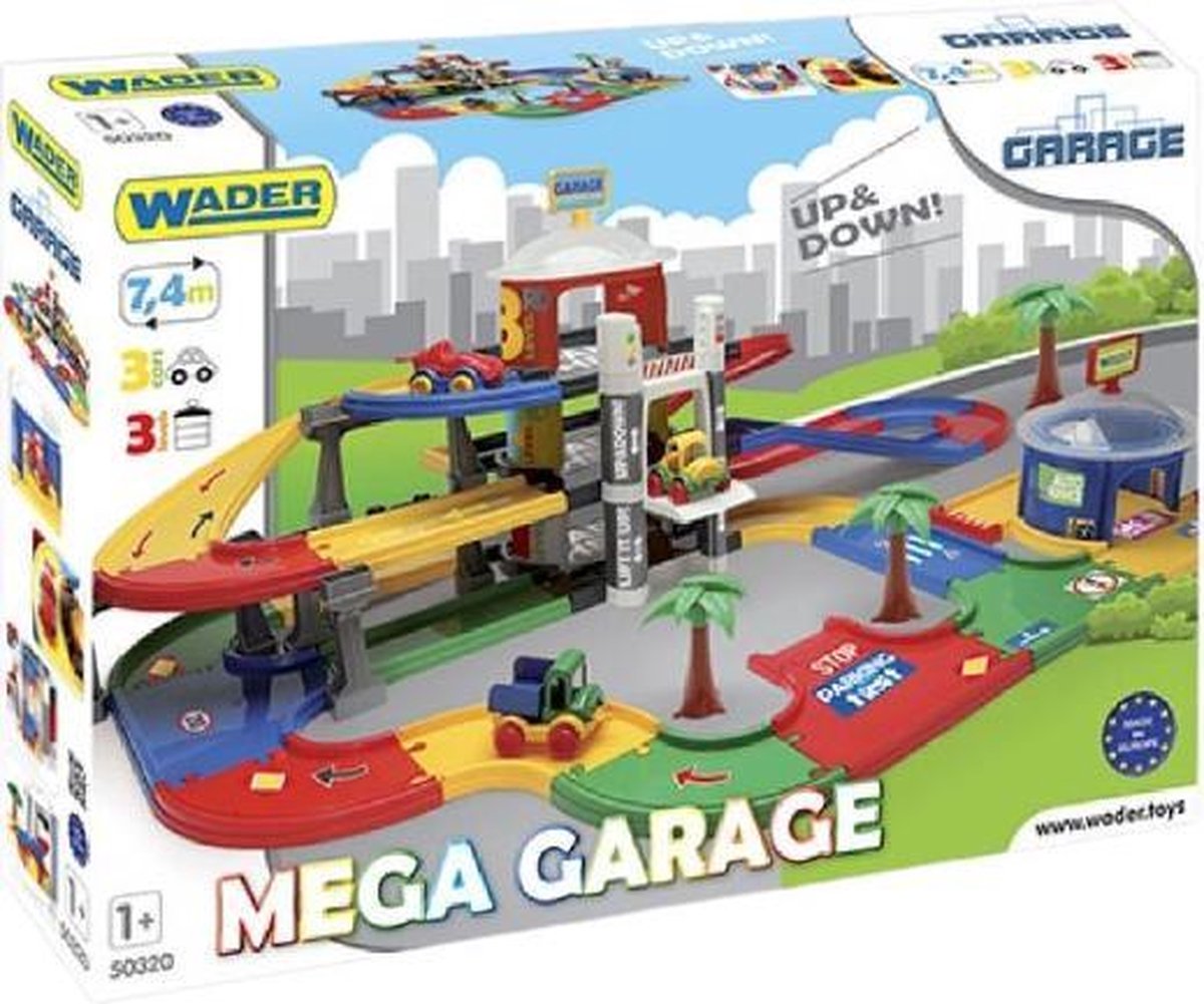 Wader Parkeergarage Mega Junior 47 Cm 4-delig
