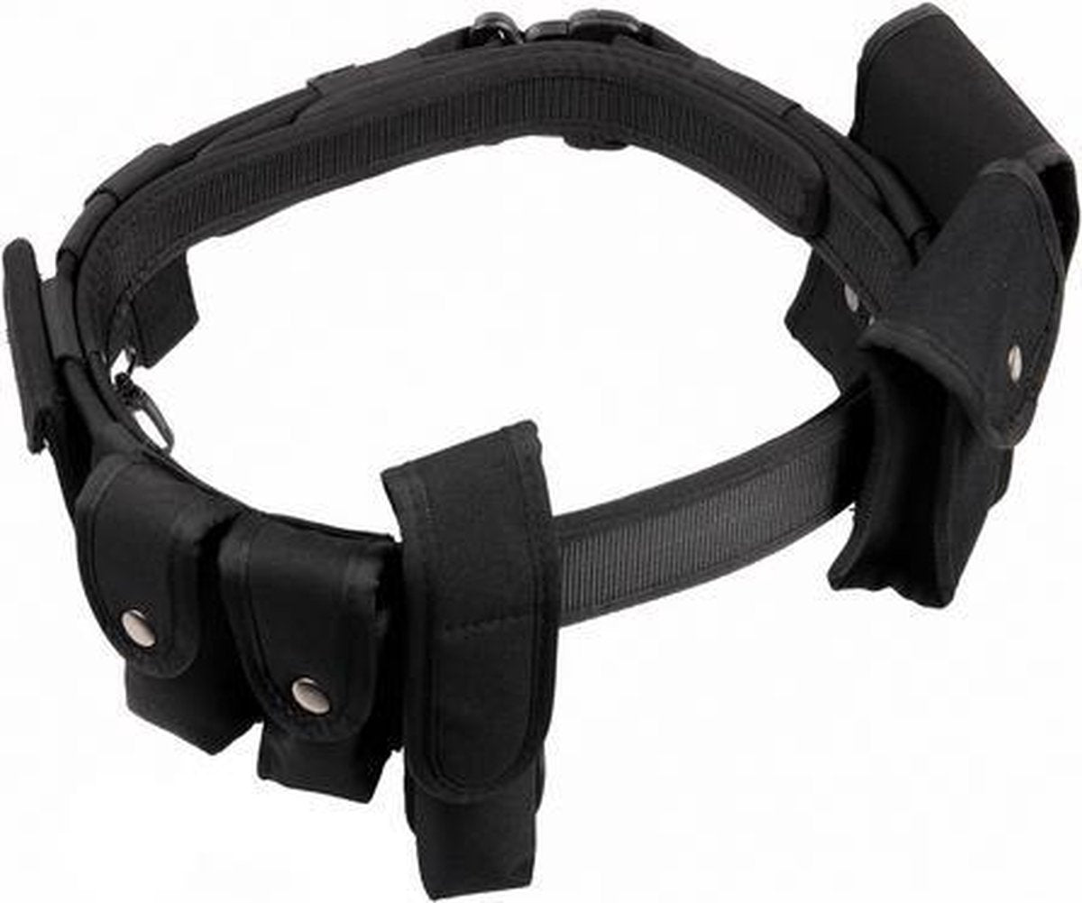 koppel / riem politie / security / beveiliging deluxe
