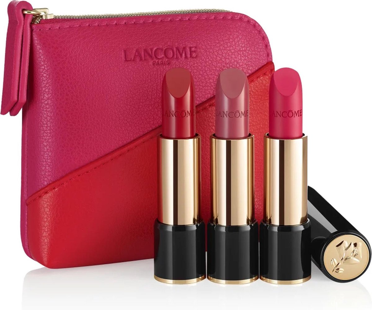 Lancôme Travel Exclusive Cadeauset - 3 L'Absolu Rouge