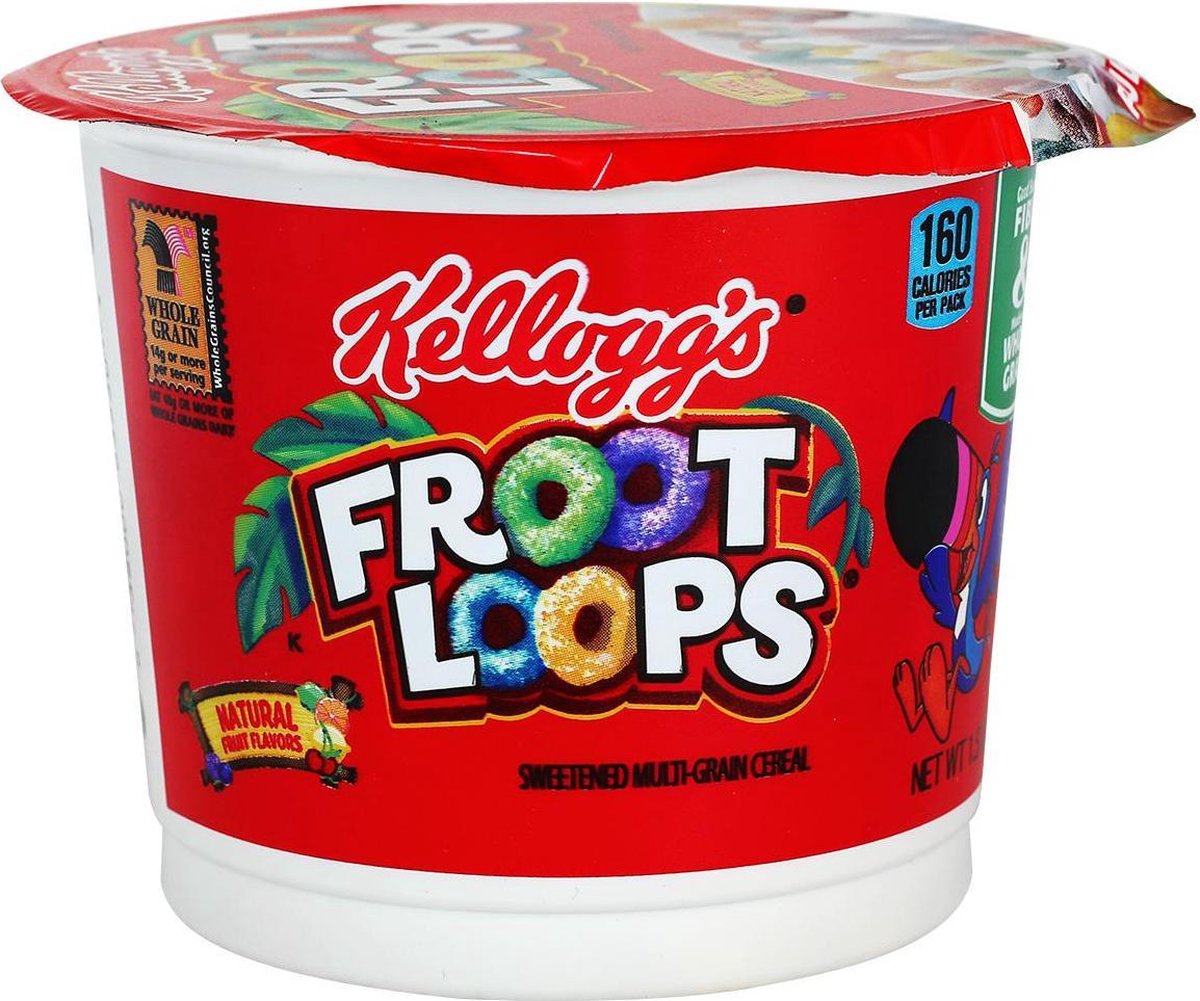 Kellogg's Froot Loops to go cup 3 x 42gr