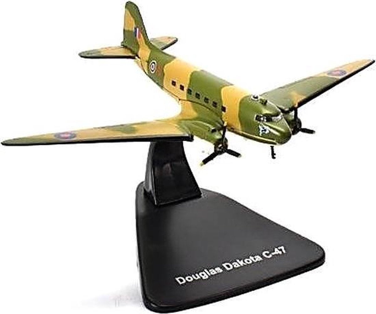 ATLAS Douglas DAKOTA C-47 - BOMBERS OF WWII schaalmodel 1:144