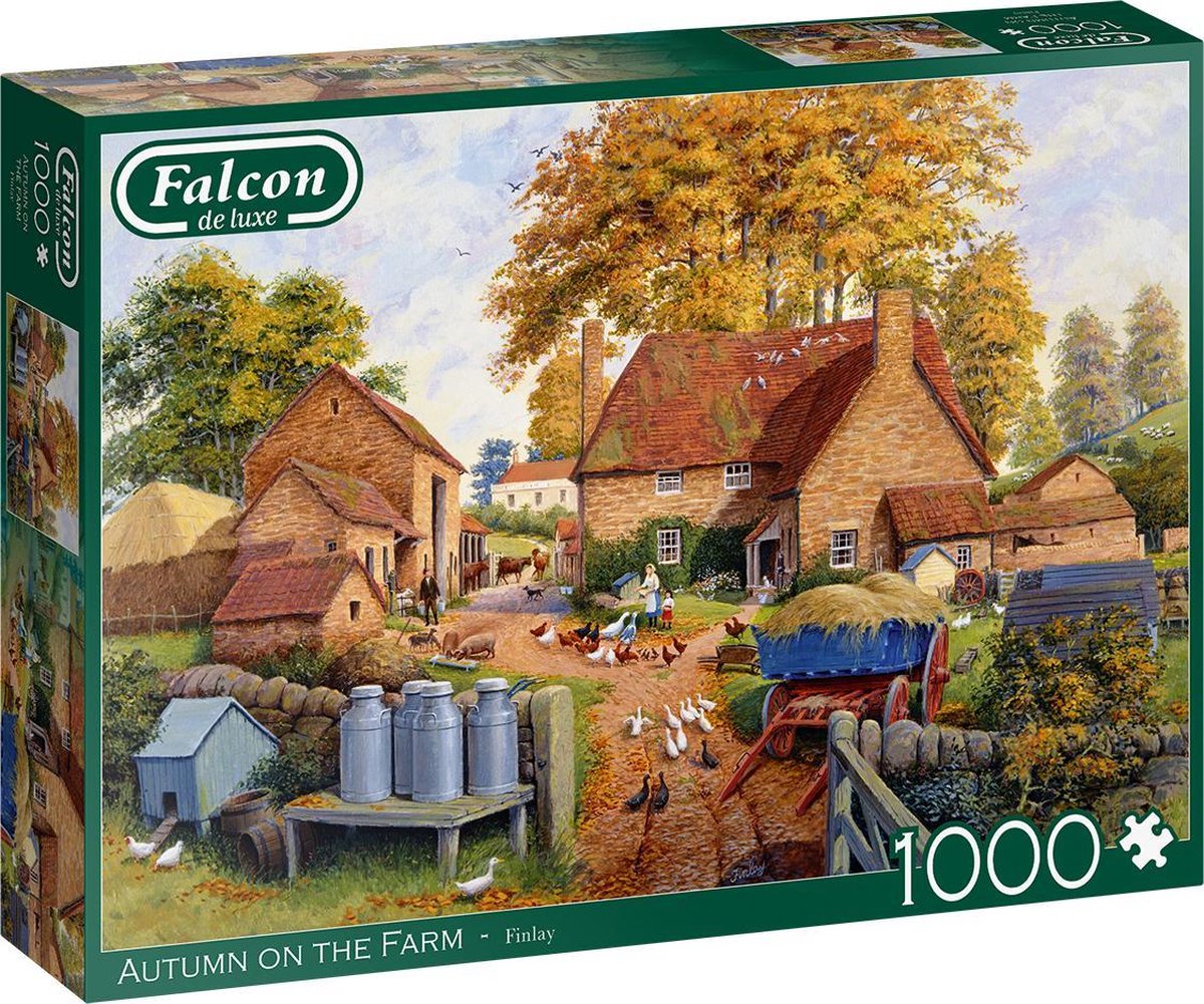 Falcon puzzel Autumn On The Farm - Legpuzzel - 1000 stukjes