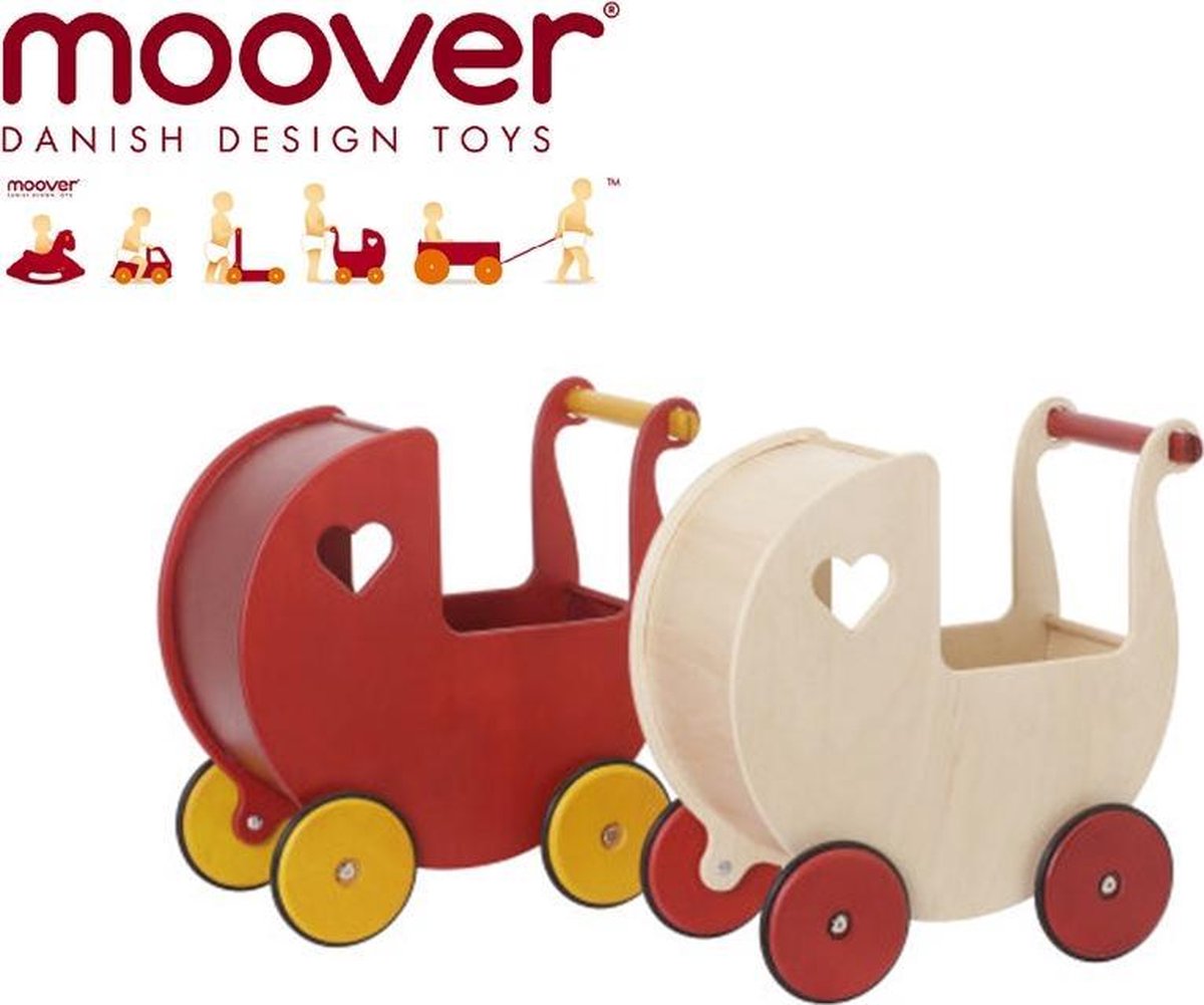 Moover wandelwagen voor pop naturel