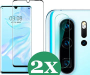 Huawei P30 Pro Screenprotector - Huawei P30 Pro Screen Protector Glas en Huawei P30 Pro Screenprotector Camera - 2 Stuks