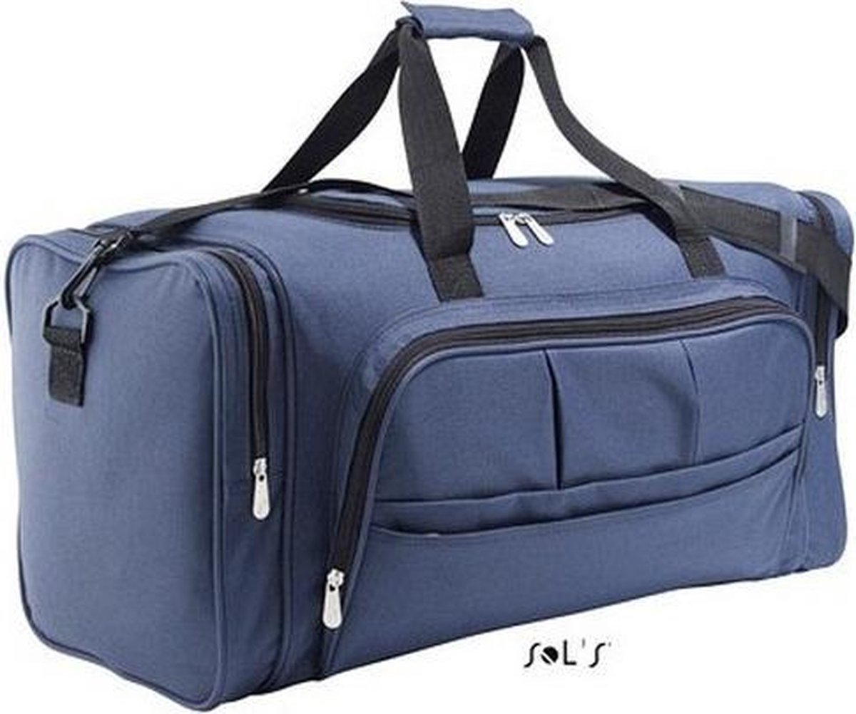 Sporttas blauw 62 cm - Weekendtas