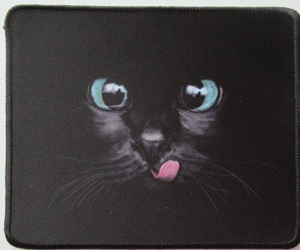 Kattenhebbedingen - Muismat - Kat - poes - Voor de kattenliefhebber - zwarte kat