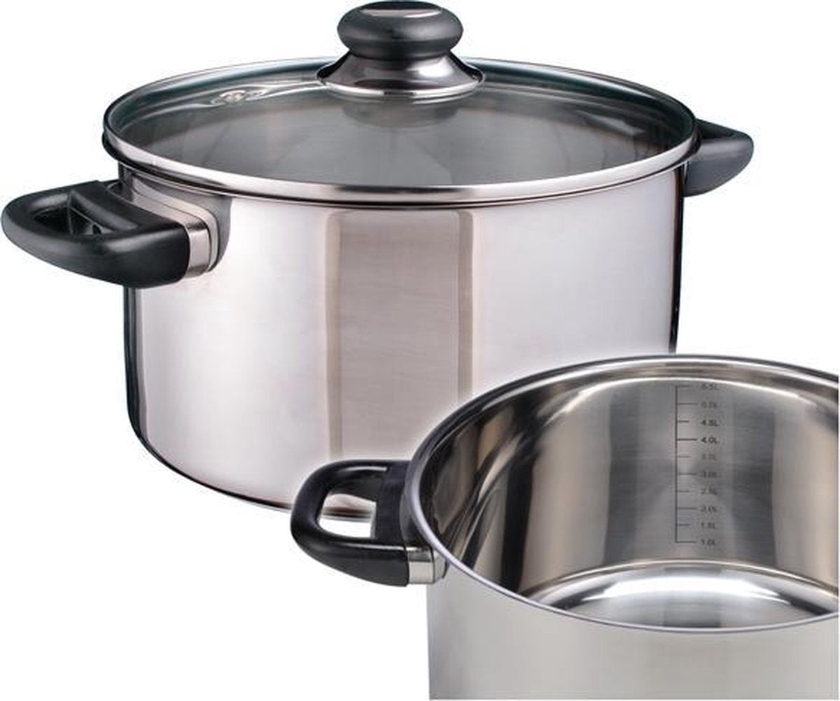 Haushalt  21305 -  Kookpan - RVS  -  24 x 13.5 cm